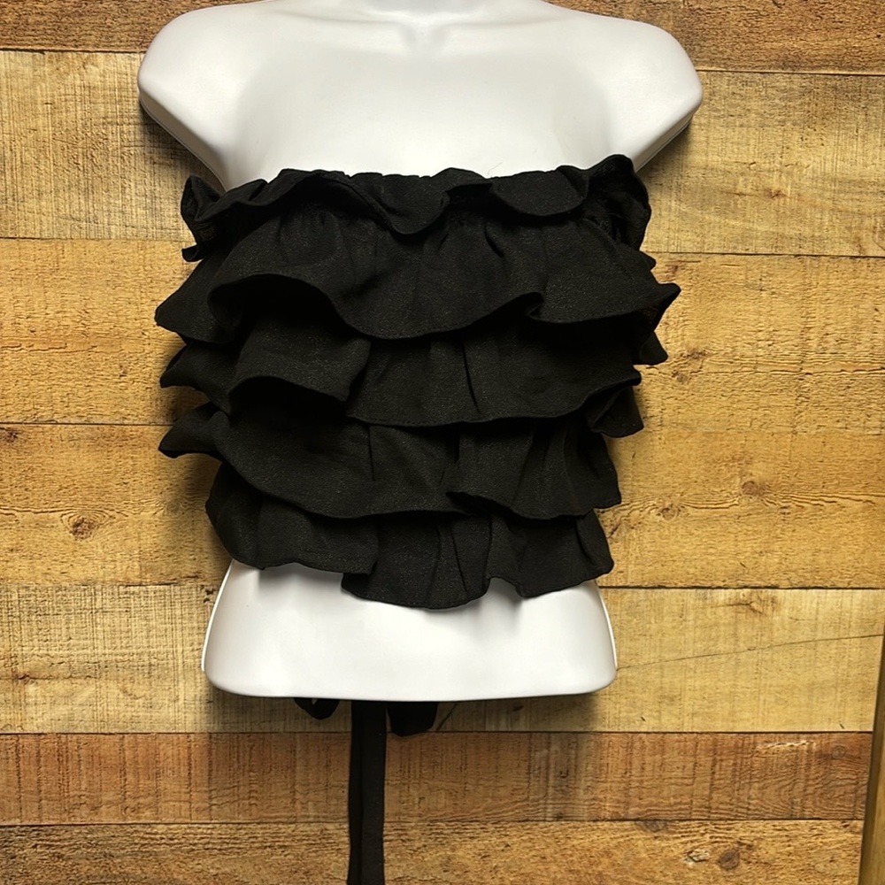 Mable Ruffle Tube Top - Picture 9 of 11